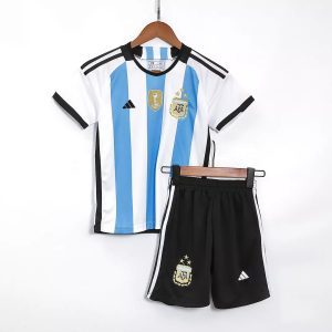 Camisola Argentine Criança 1º Equipamento 2022 2023